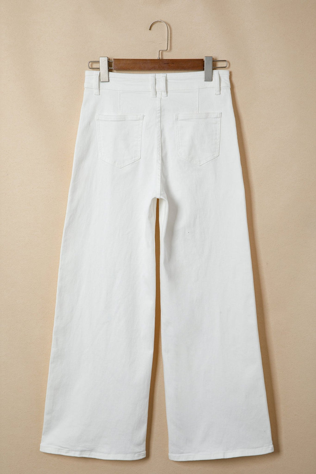 Solid Denim High Waist Wide Leg Jeans - Rooted & Reckless Co.