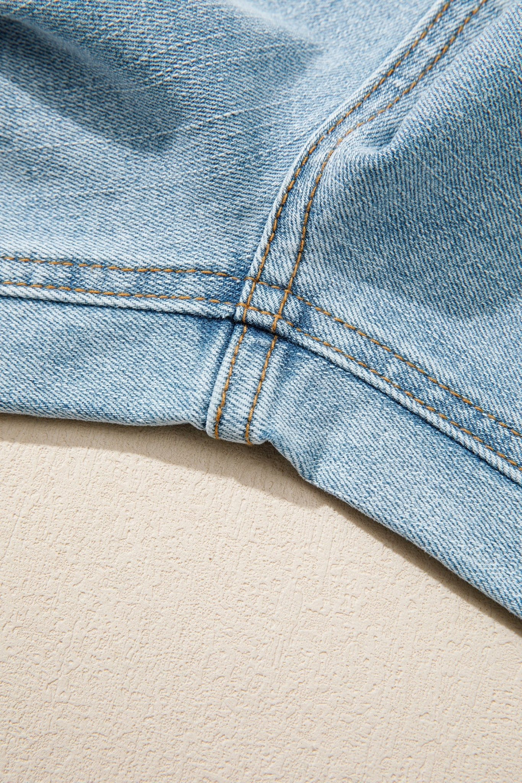 Solid Denim Patch Pocket Straight Leg Jeans - Rooted & Reckless Co.