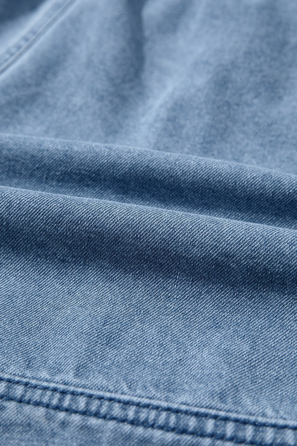 Solid Denim Smocked Elastic Waist Shorts - Rooted & Reckless Co.