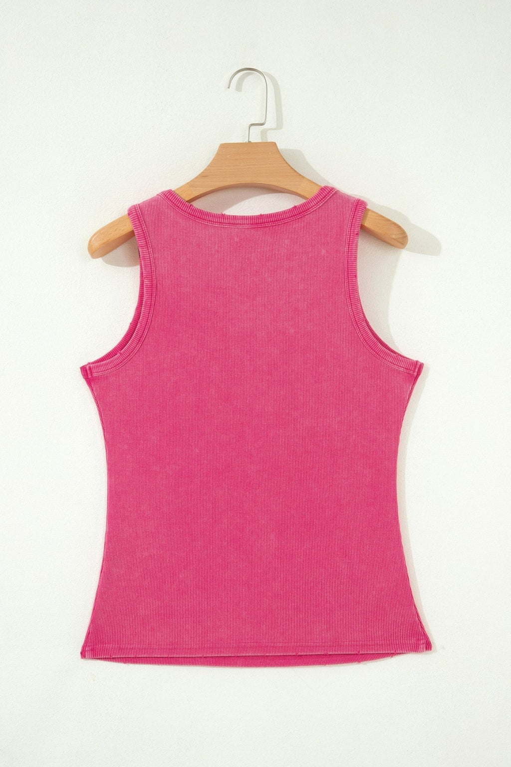 Solid Distressed Ribbed Mineral Wash Tank - Rooted & Reckless Co.
