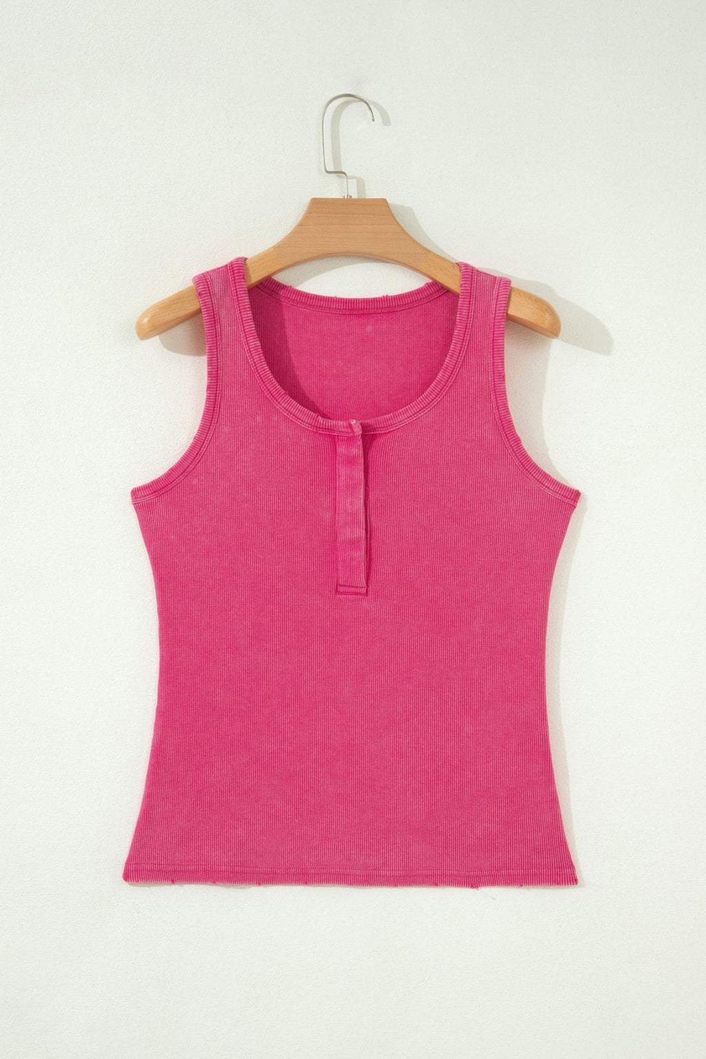Solid Distressed Ribbed Mineral Wash Tank - Rooted & Reckless Co.