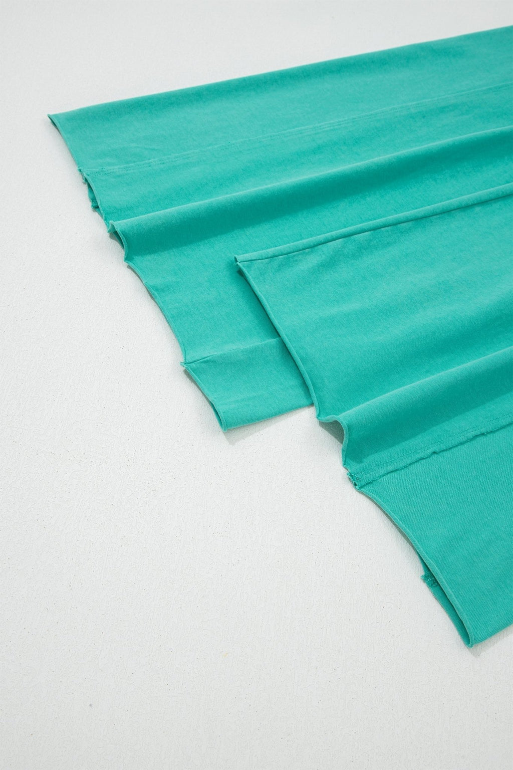Solid Drawstring Elastic Waist Raw Hem Pants - Rooted & Reckless Co.