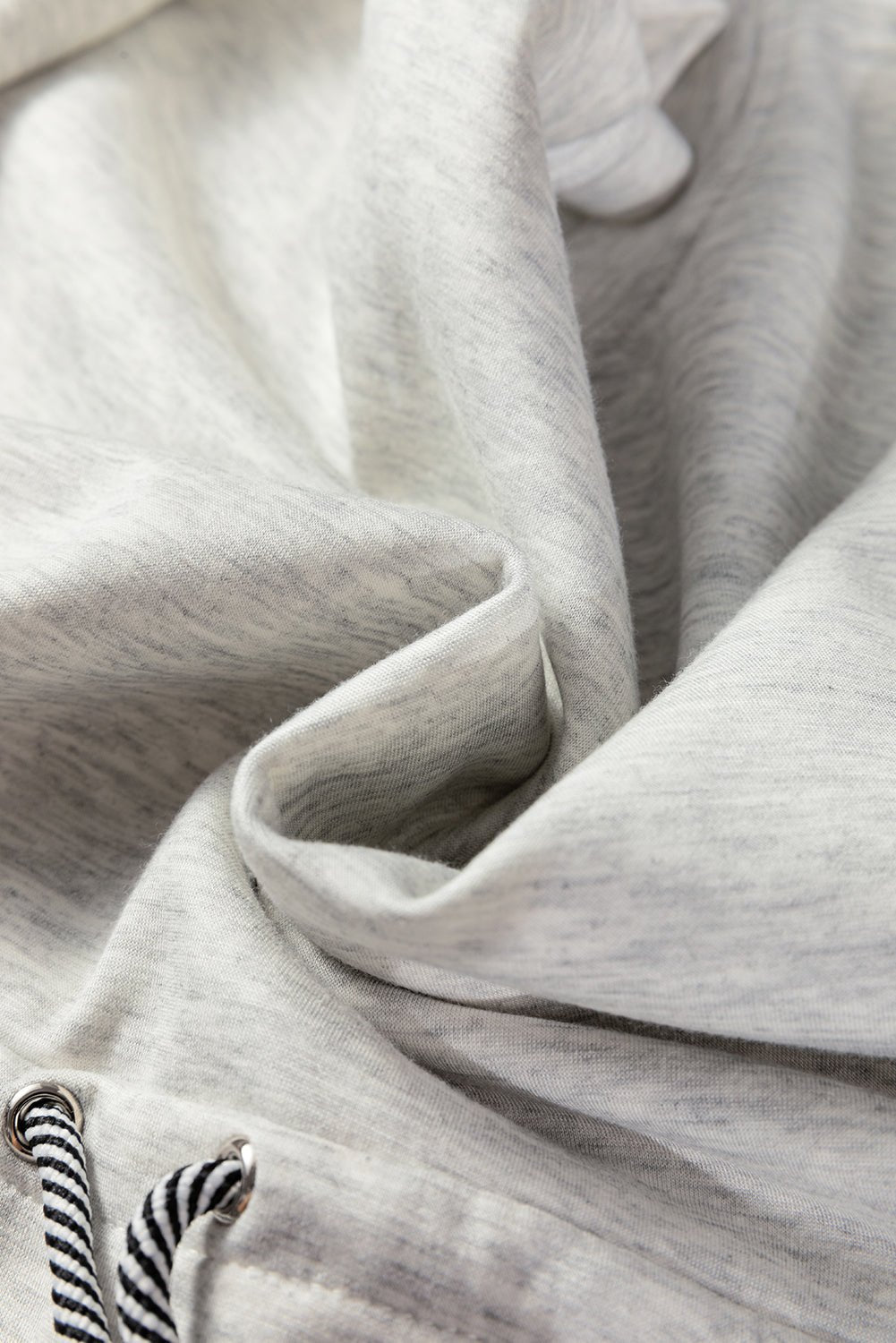 Solid Drawstring Waist Tunic Sweatshirt - Rooted & Reckless Co.