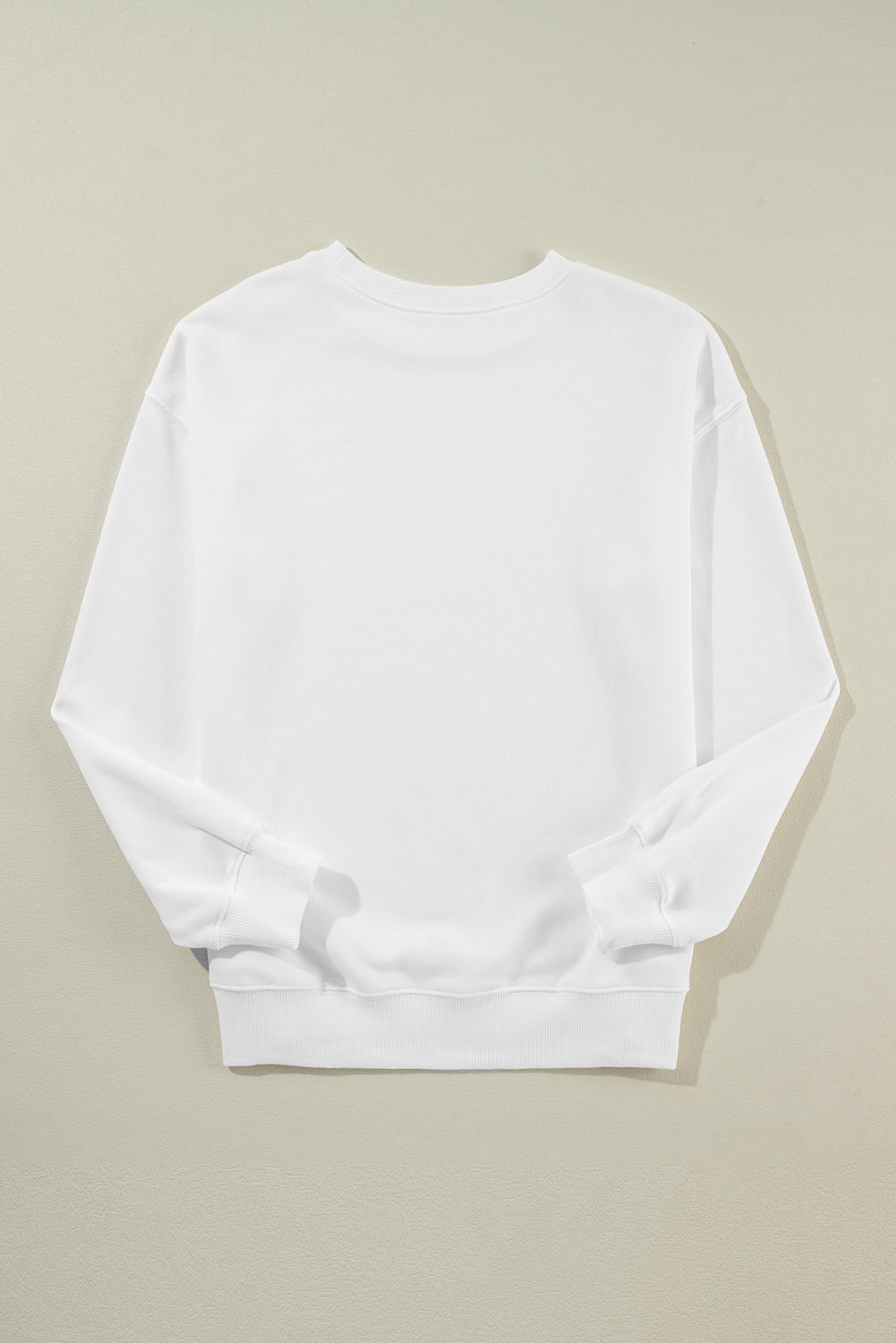 Solid Drop Shoulder Crewneck Pullover Sweatshirt - Rooted & Reckless Co.