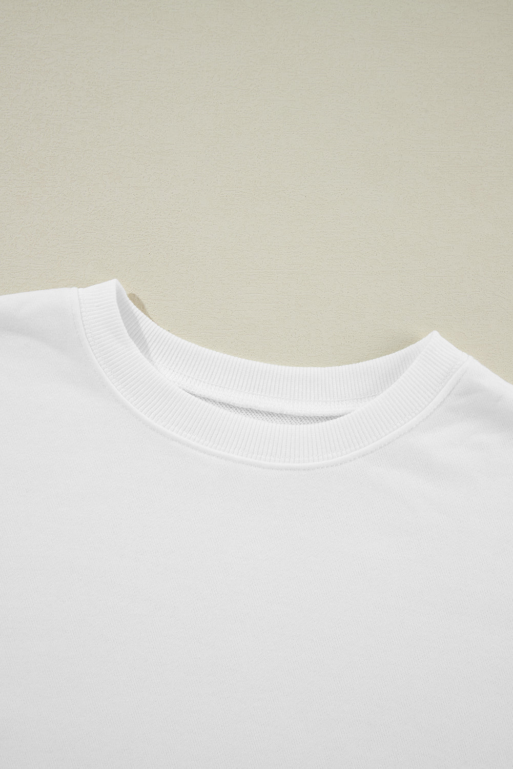 Solid Drop Shoulder Crewneck Pullover Sweatshirt - Rooted & Reckless Co.
