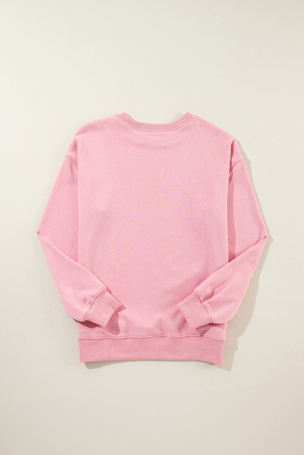 Solid Drop Shoulder Crewneck Pullover Sweatshirt - Rooted & Reckless Co.