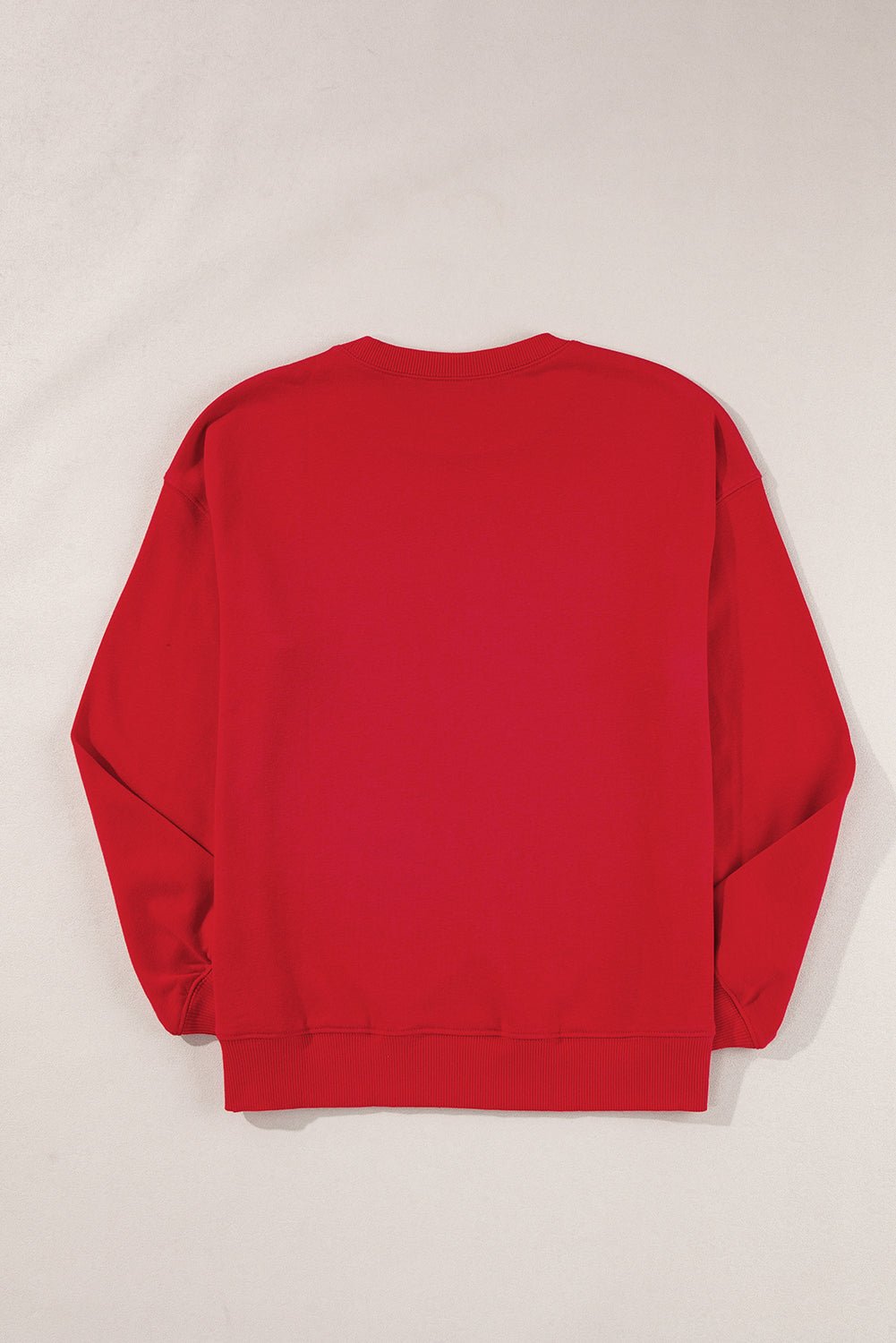 Solid Drop Shoulder Crewneck Pullover Sweatshirt - Rooted & Reckless Co.