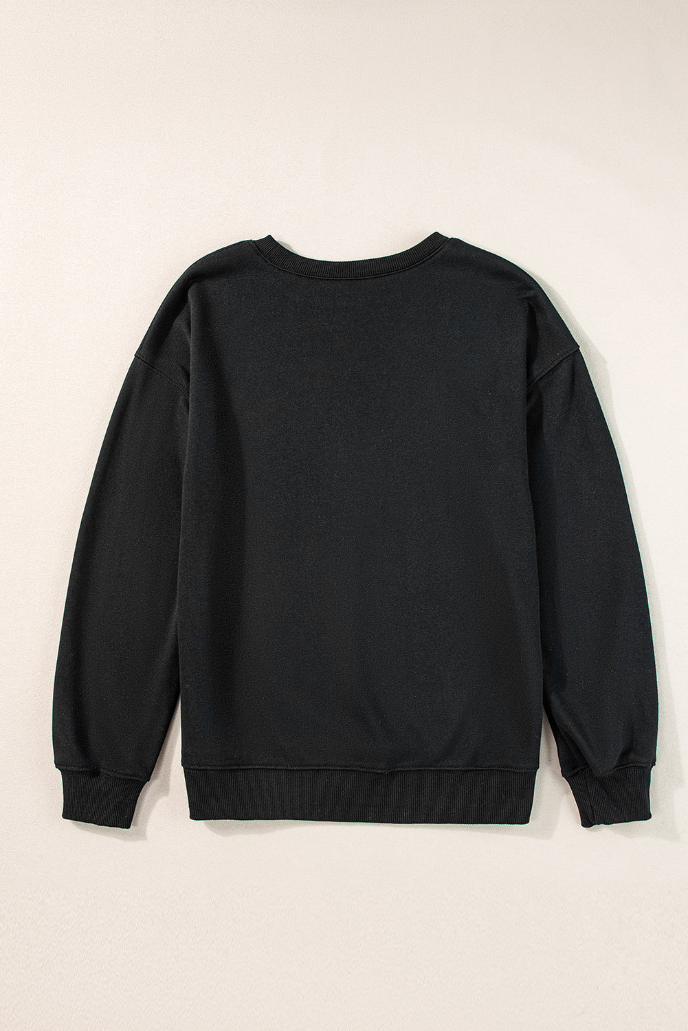 Solid Drop Shoulder Crewneck Pullover Sweatshirt - Rooted & Reckless Co.