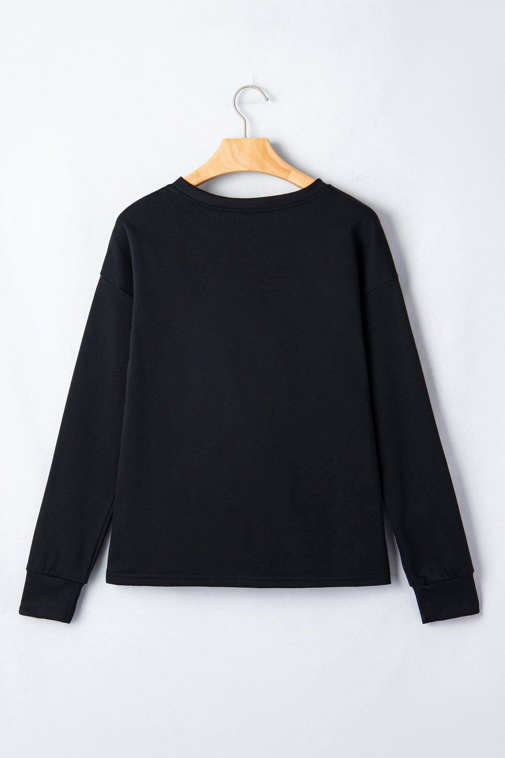 Solid Drop Shoulder Long Sleeve Top - Rooted & Reckless Co.