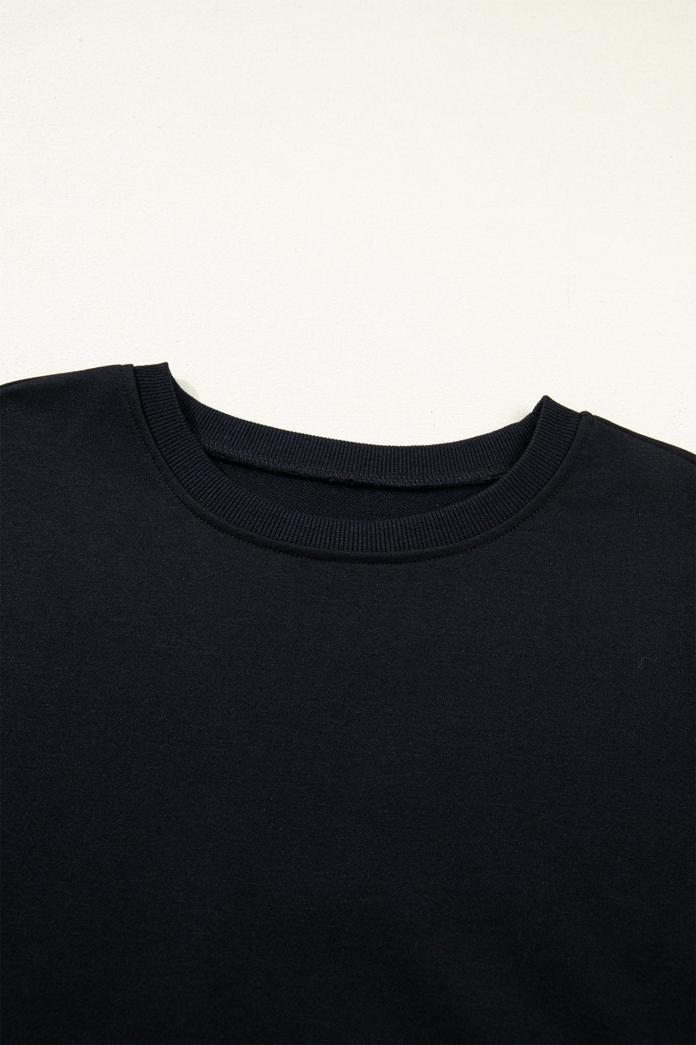 Solid Drop Shoulder Long Sleeve Top - Rooted & Reckless Co.