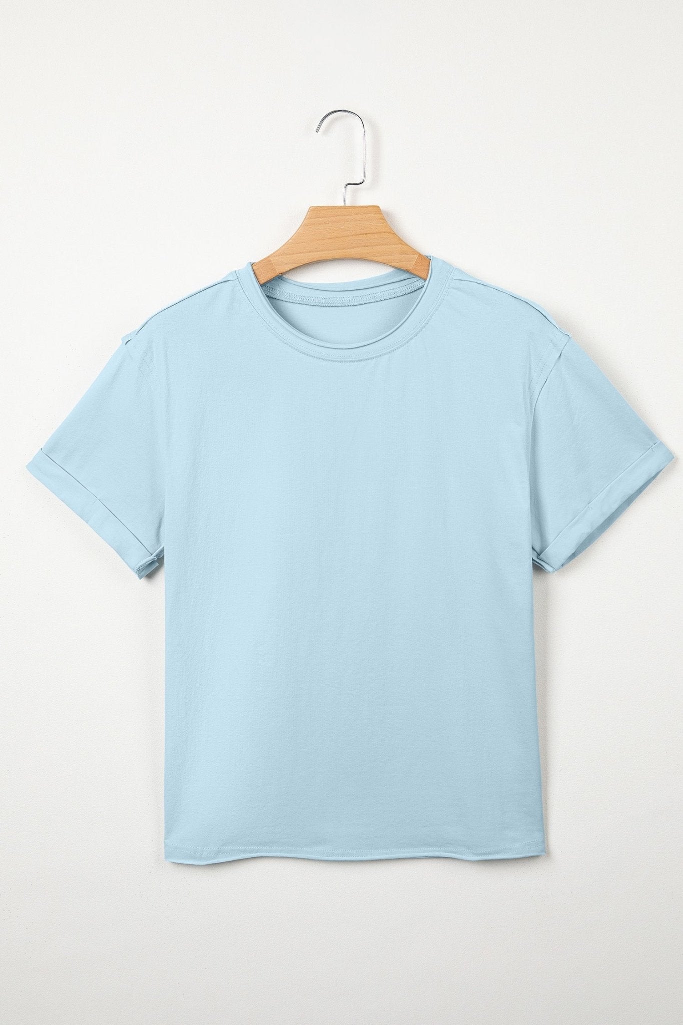 Solid Exposed Seam Short Sleeve T-Shirt - Rooted & Reckless Co.