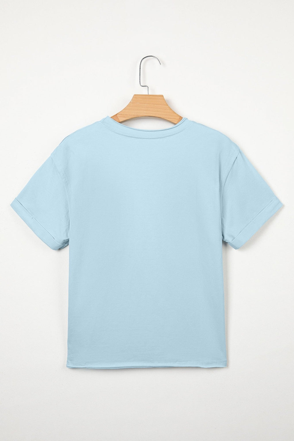 Solid Exposed Seam Short Sleeve T-Shirt - Rooted & Reckless Co.