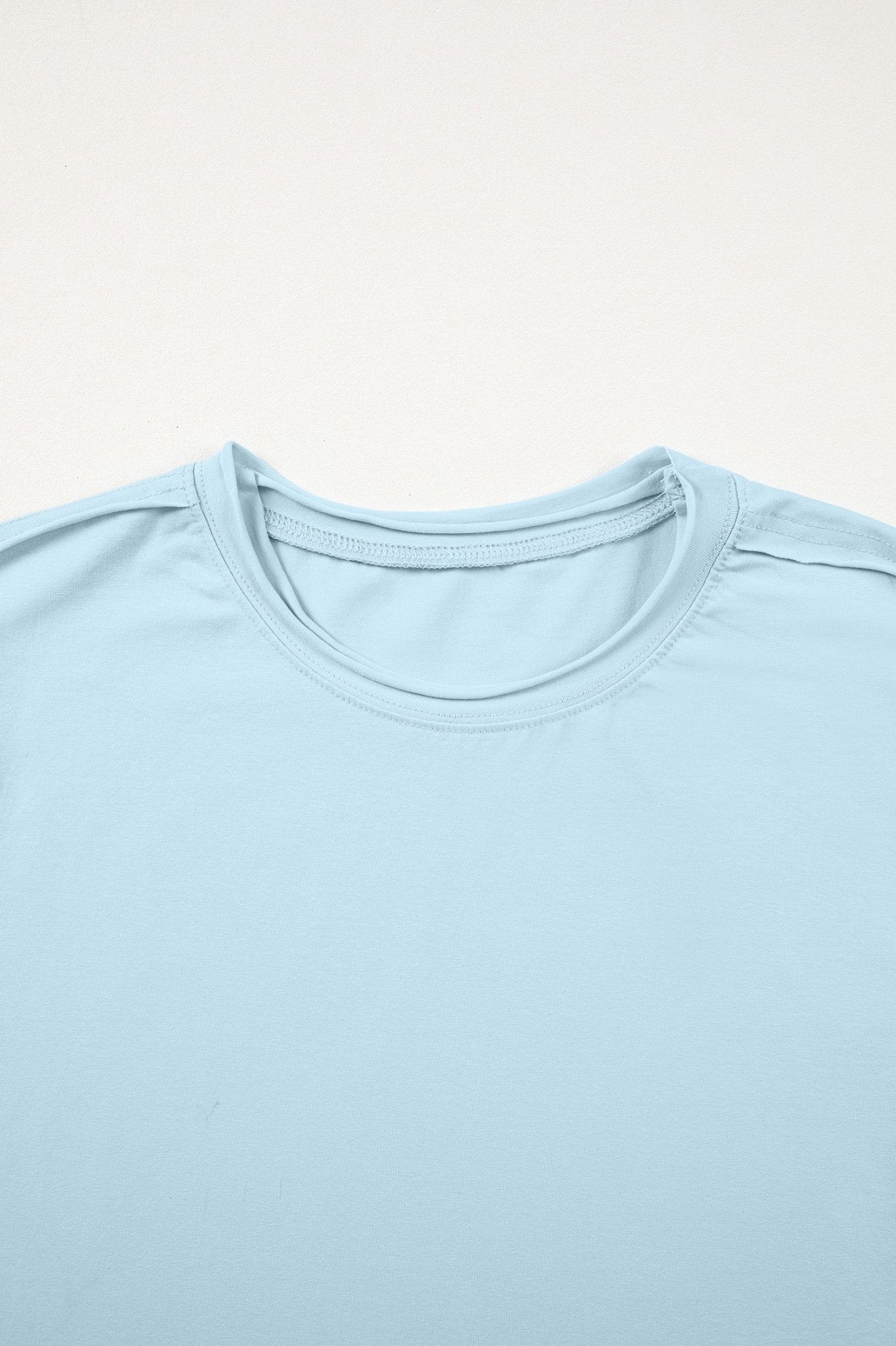 Solid Exposed Seam Short Sleeve T-Shirt - Rooted & Reckless Co.