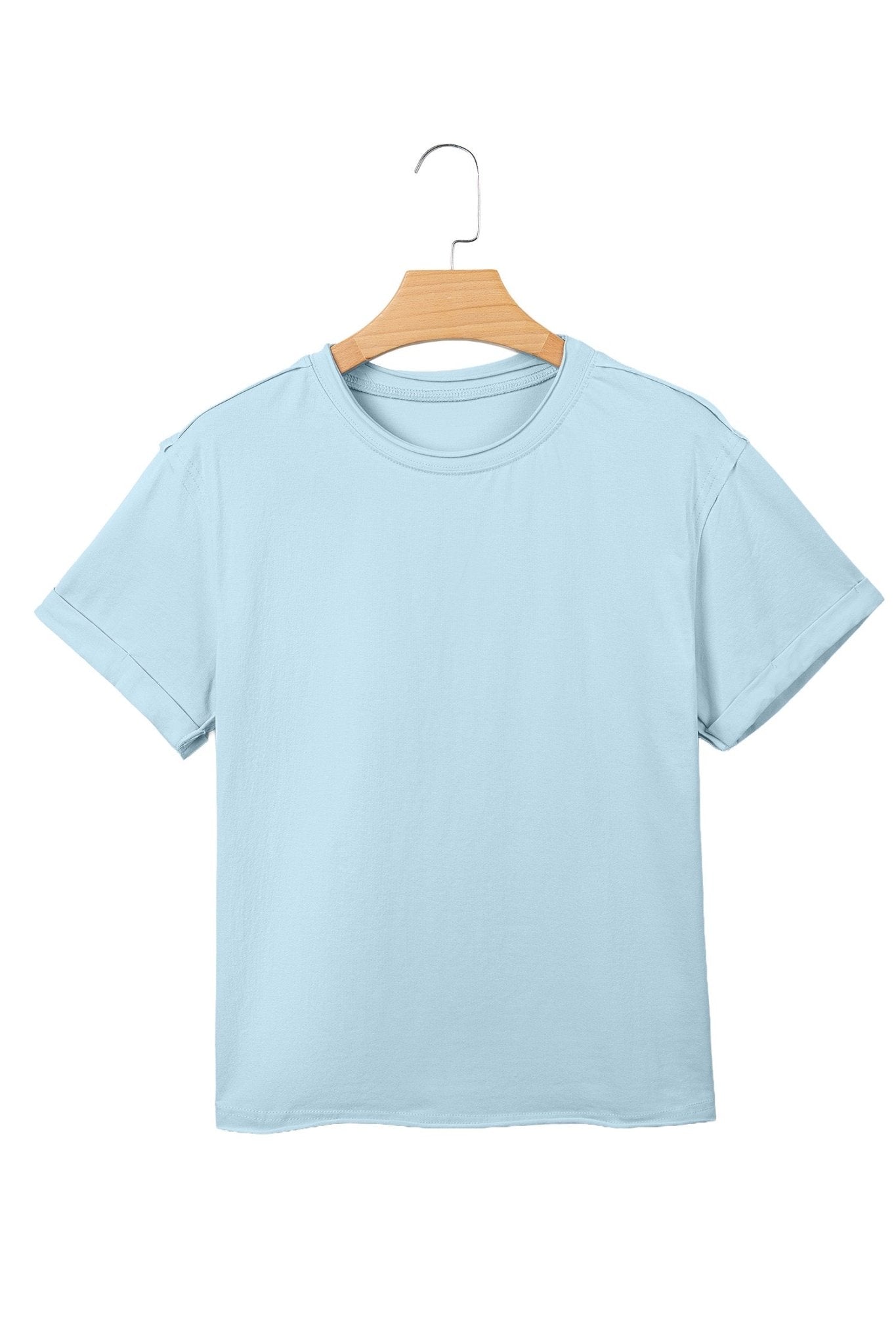 Solid Exposed Seam Short Sleeve T-Shirt - Rooted & Reckless Co.