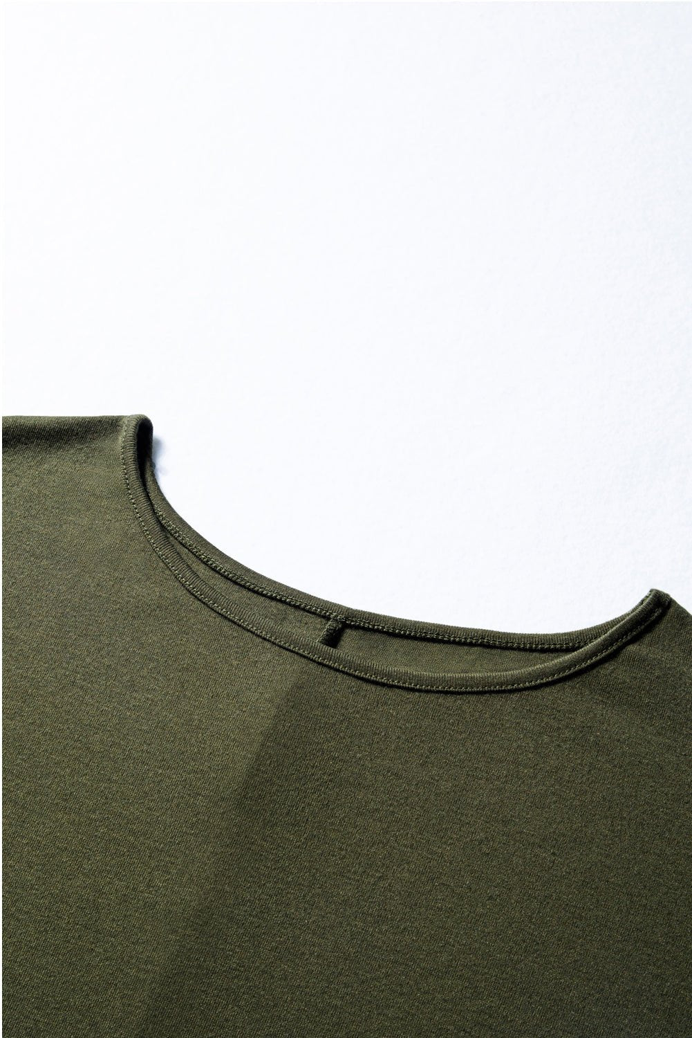 Solid Extended Cuff Long Sleeve Top - Rooted & Reckless Co.