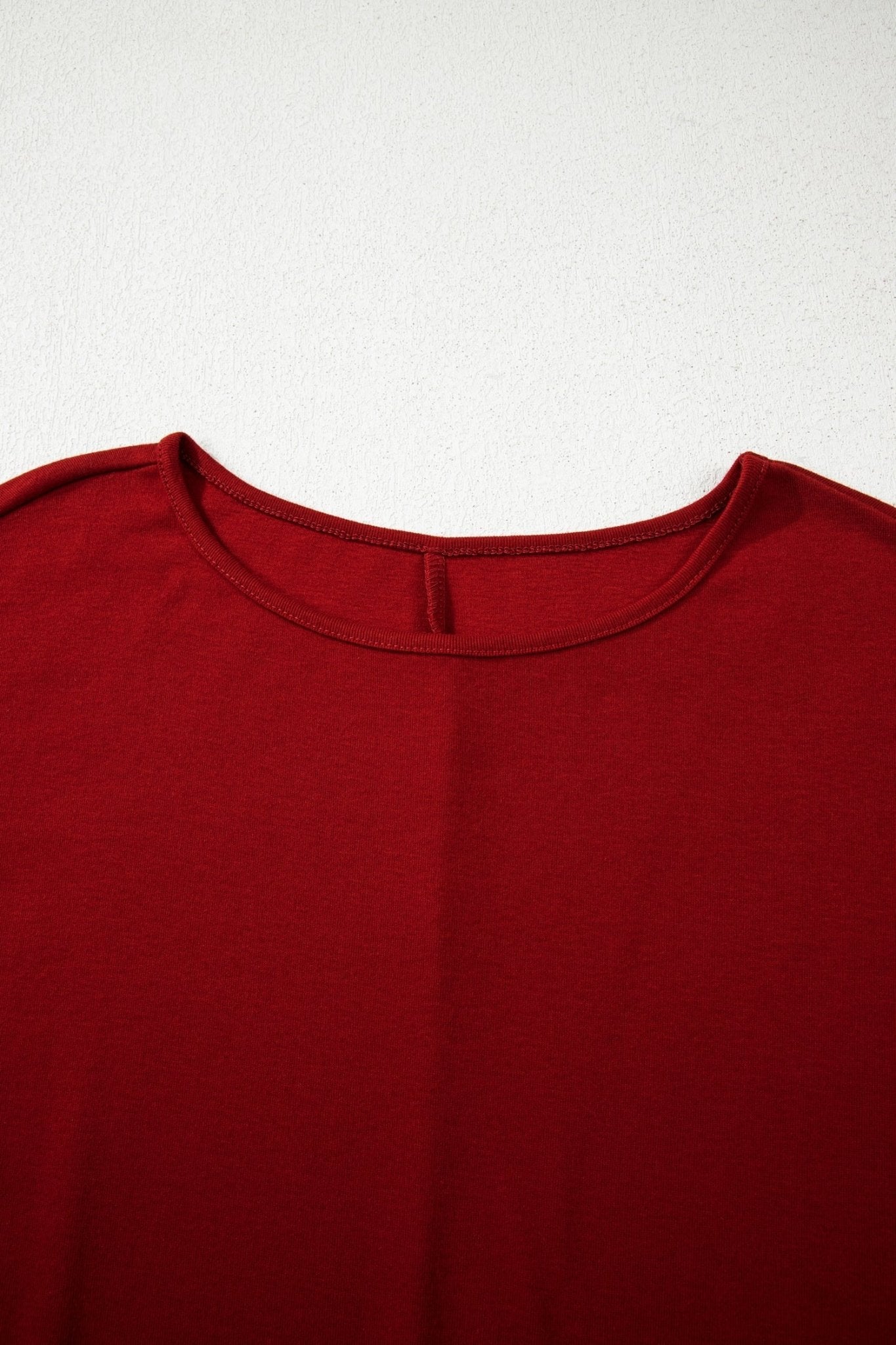 Solid Extended Cuff Long Sleeve Top - Rooted & Reckless Co.