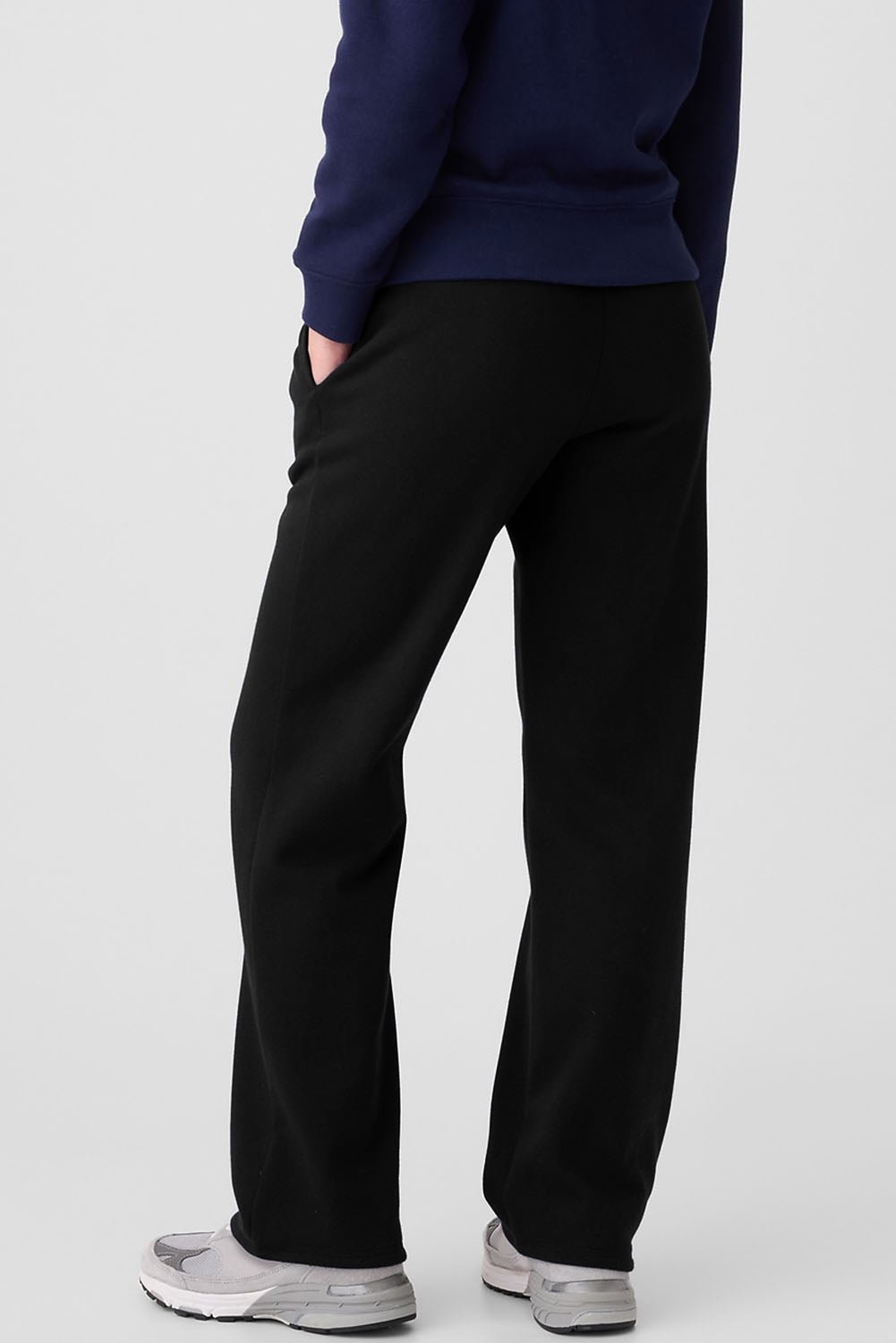 Solid Fleece-Lined Drawstring Waist Pants - Rooted & Reckless Co.