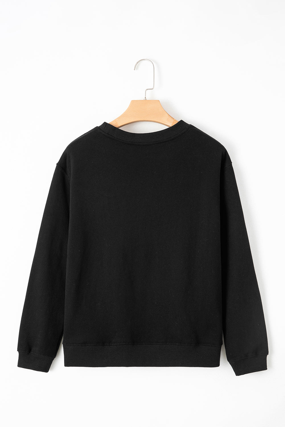 Solid Fleece Lined Drop Shoulder Terry Sweatshirt - Rooted & Reckless Co.