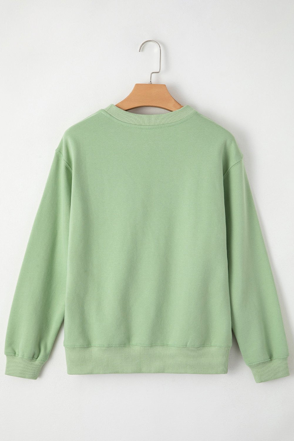 Solid Fleece Lined Drop Shoulder Terry Sweatshirt - Rooted & Reckless Co.