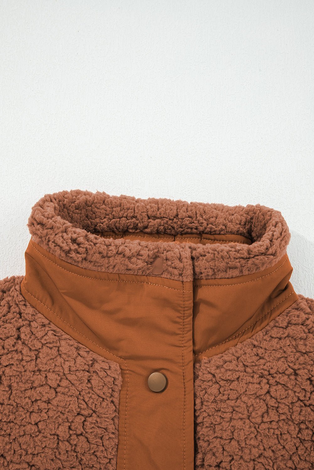 Solid Fleece Snap Button Side Tie Vest - Rooted & Reckless Co.