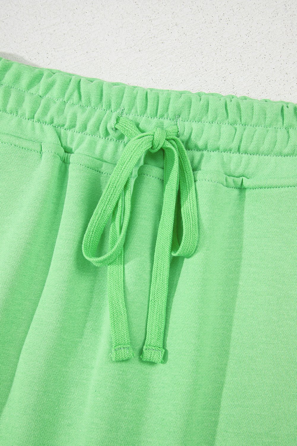 Solid French Terry Drawstring Waist Mini Skort - Rooted & Reckless Co.