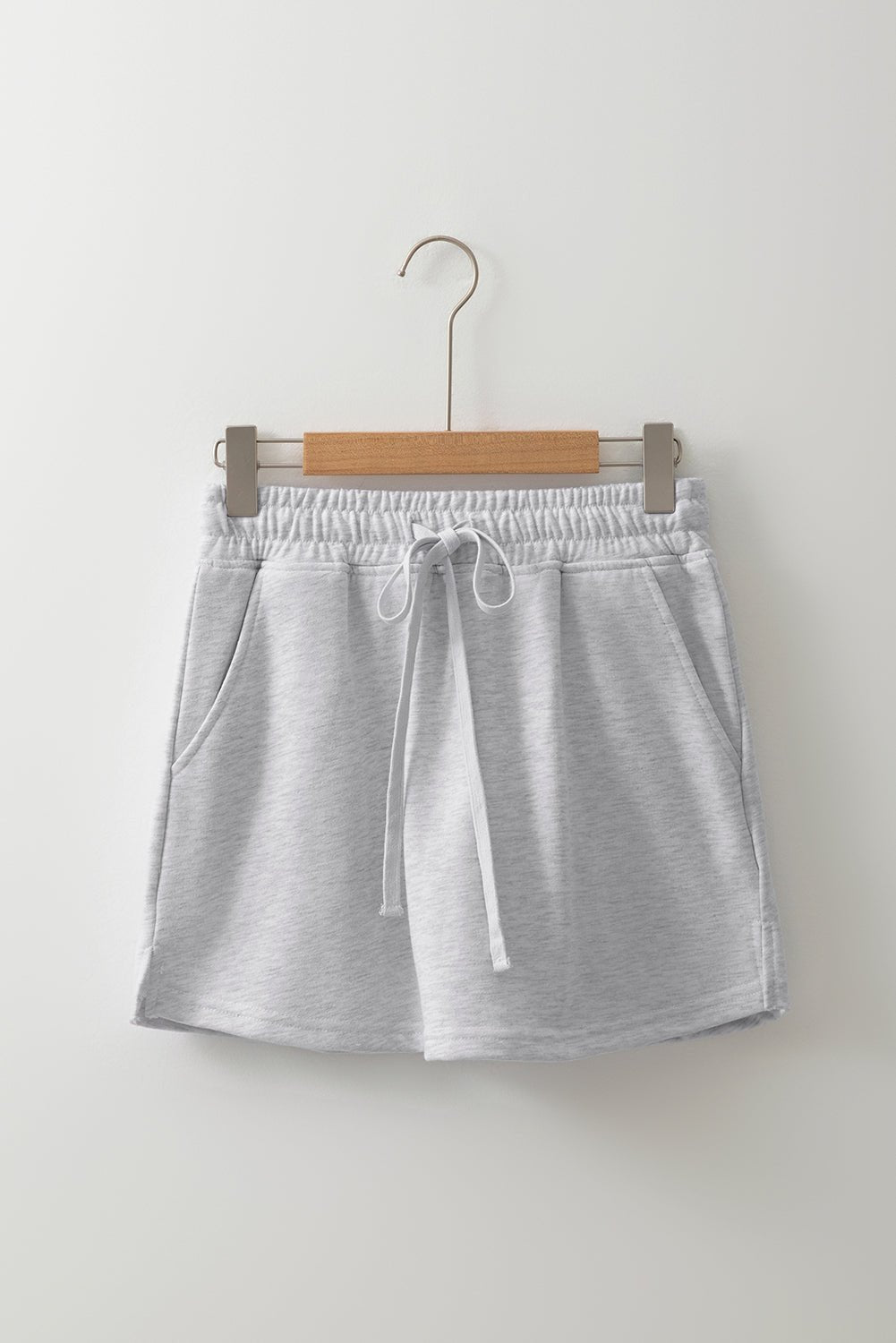 Solid French Terry Drawstring Waist Mini Skort - Rooted & Reckless Co.
