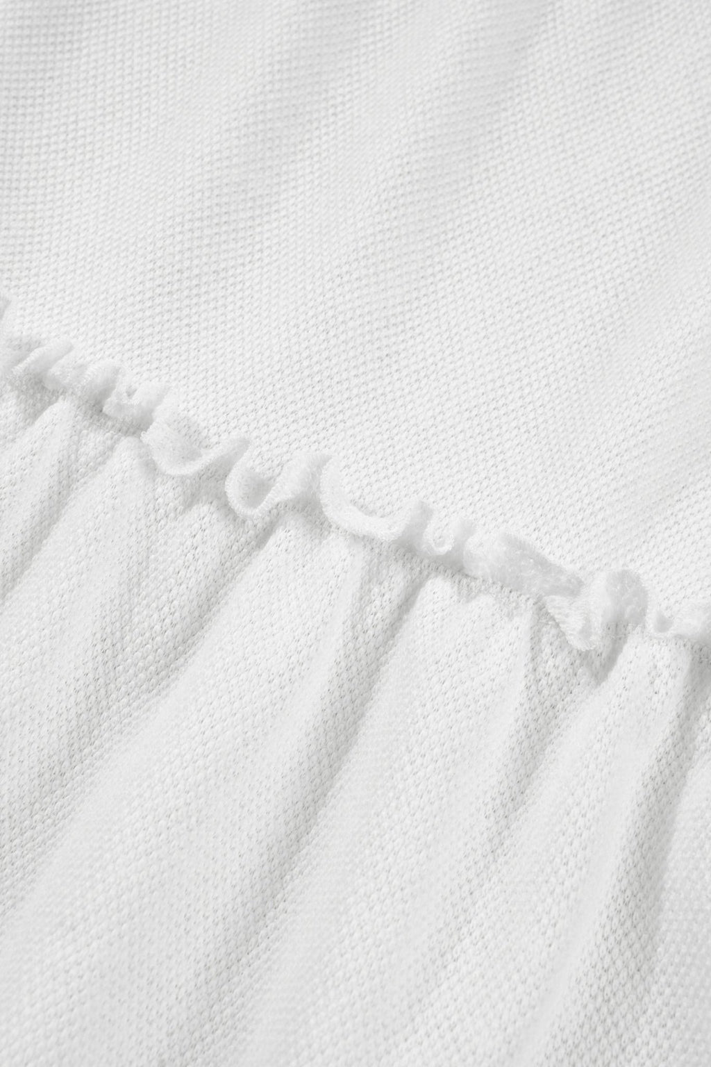 Solid Frilled Ruffle Tiered Tank Top - Rooted & Reckless Co.