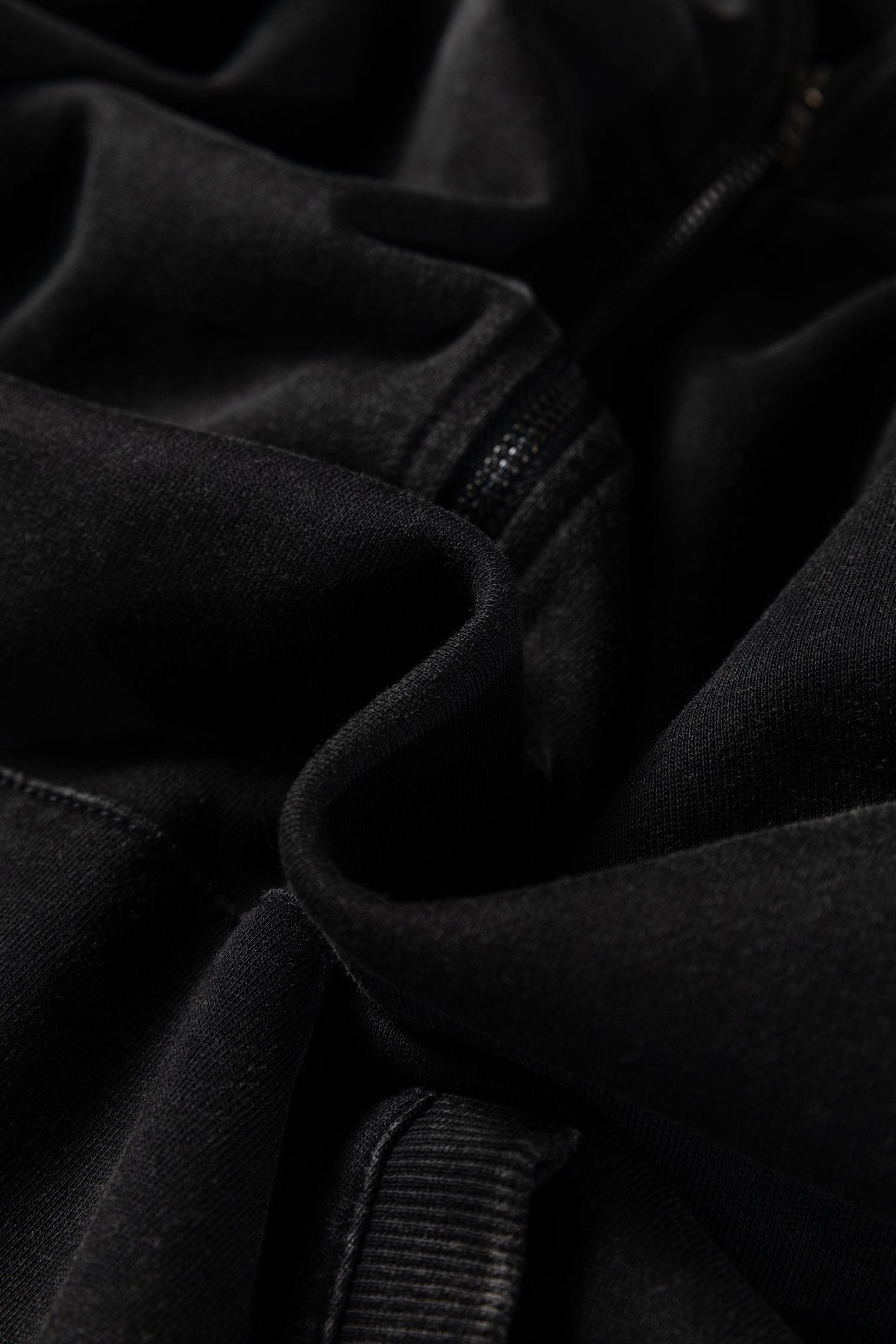 Solid Half-Zip Kangaroo Pocket Baggy Hoodie - Rooted & Reckless Co.