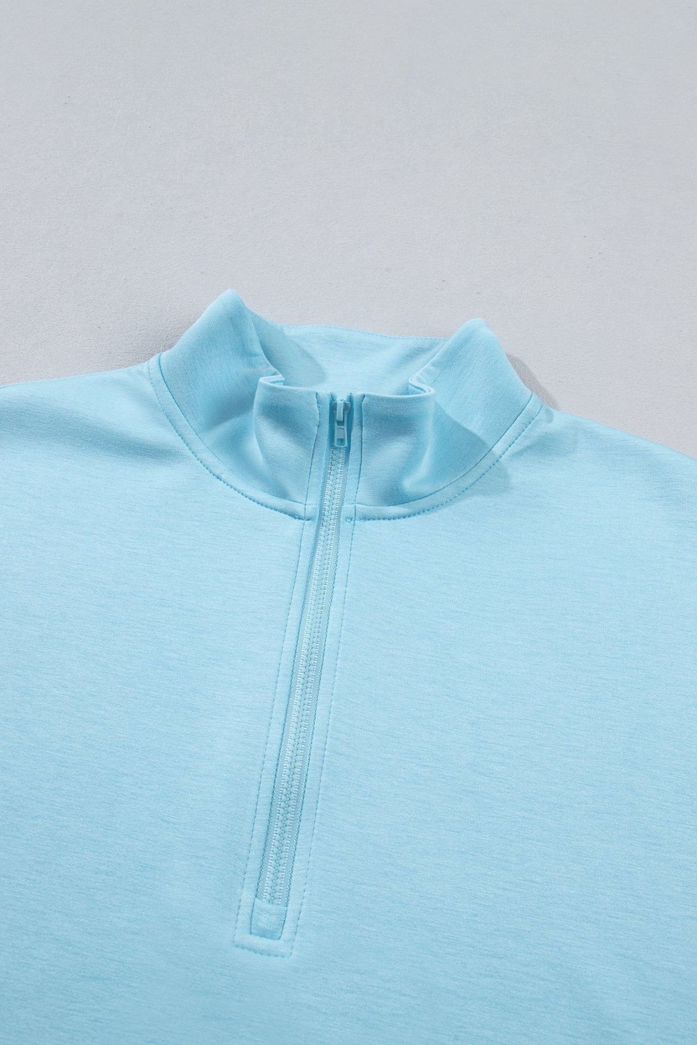 Solid Half Zip Tee & Shorts Athleisure Set - Rooted & Reckless Co.