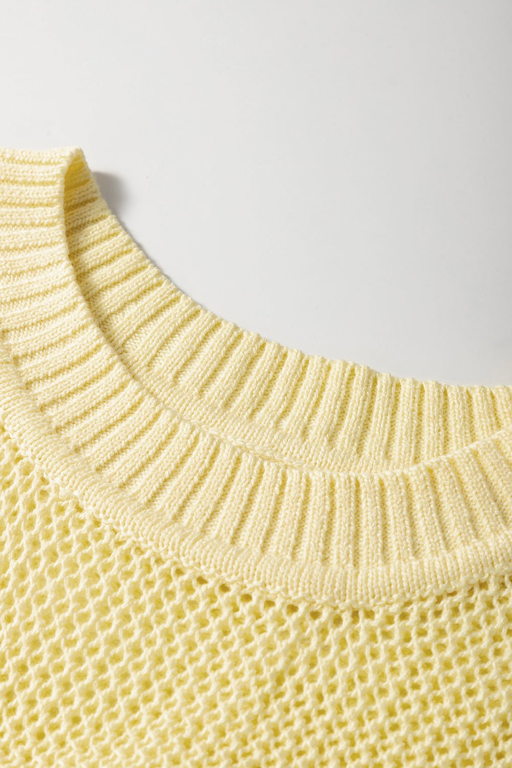 Solid Hollowed Knit Sleeveless Sweater Top - Rooted & Reckless Co.