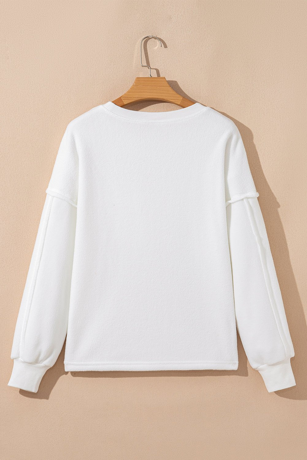 Solid Knit Reverse Seam Chest Pocket Sweatshirt - Rooted & Reckless Co.
