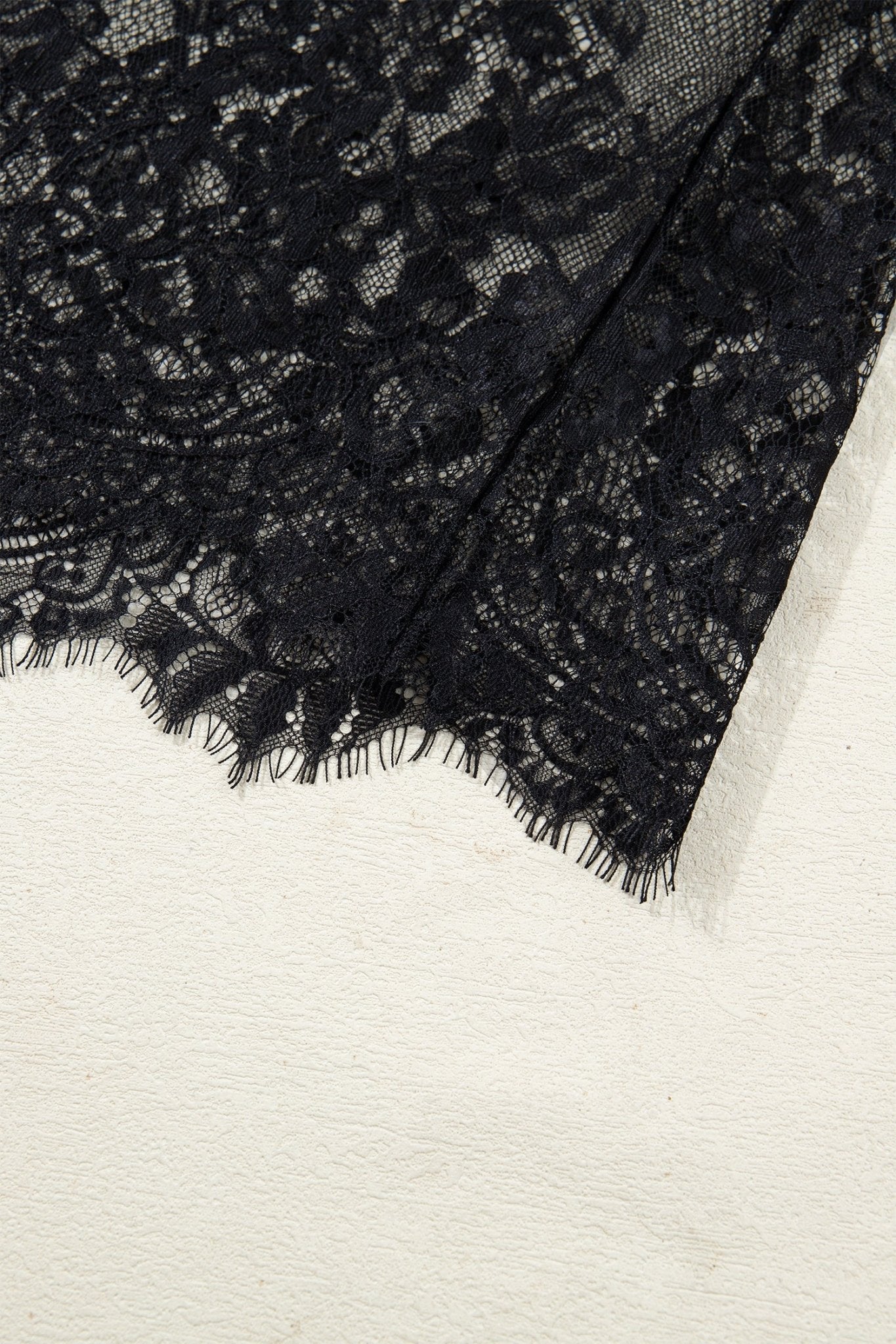 Solid Lace Patchwork Short Sleeve Maxi Dress - Rooted & Reckless Co.