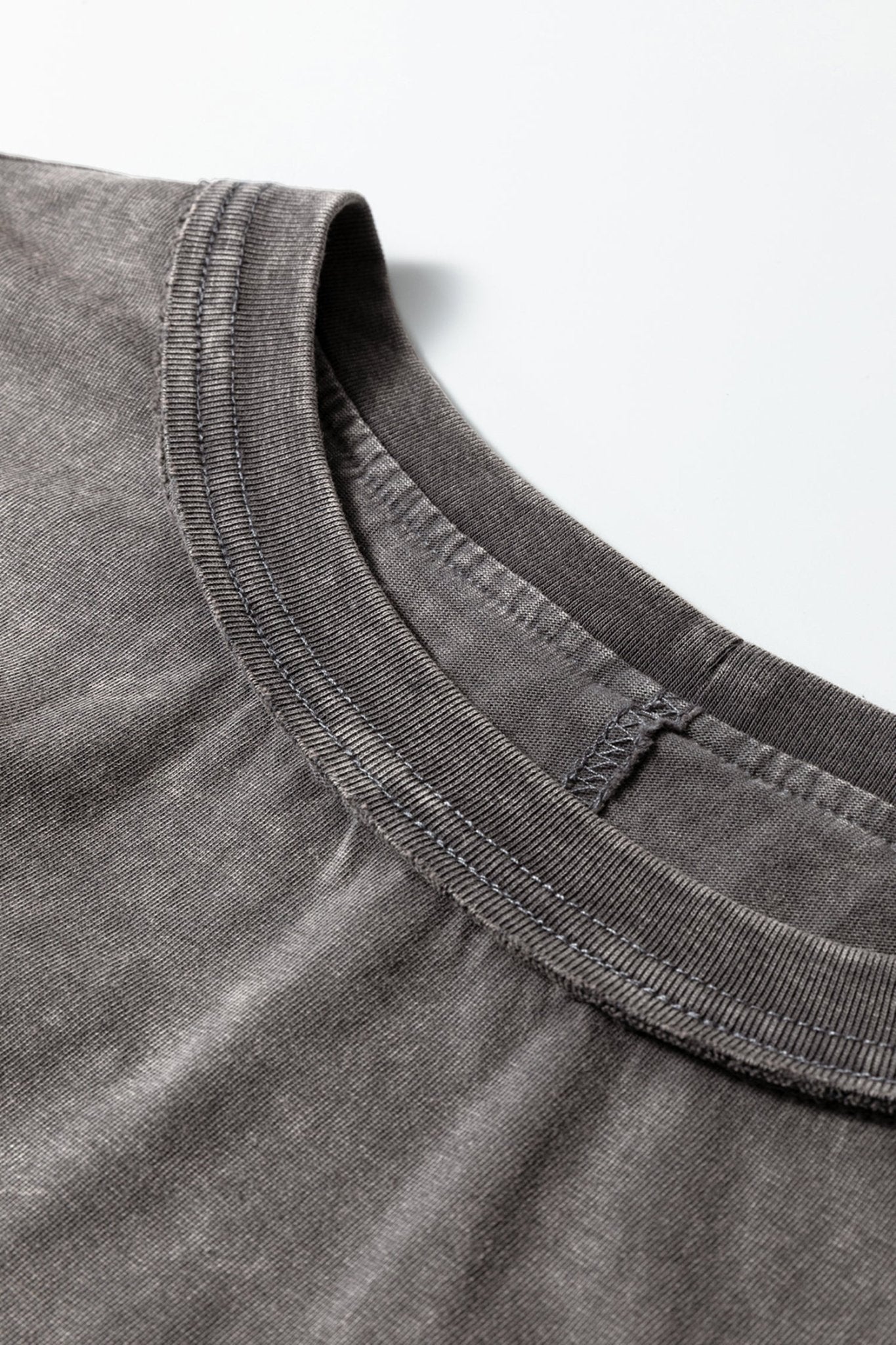 Solid Mineral Wash Boxy Tank Top - Rooted & Reckless Co.