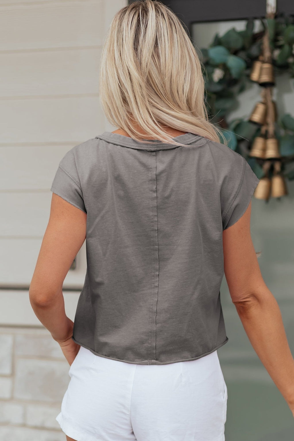 Solid Mineral Wash Boxy Tank Top - Rooted & Reckless Co.
