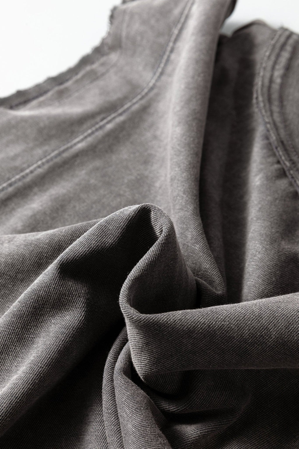 Solid Mineral Wash Boxy Tank Top - Rooted & Reckless Co.