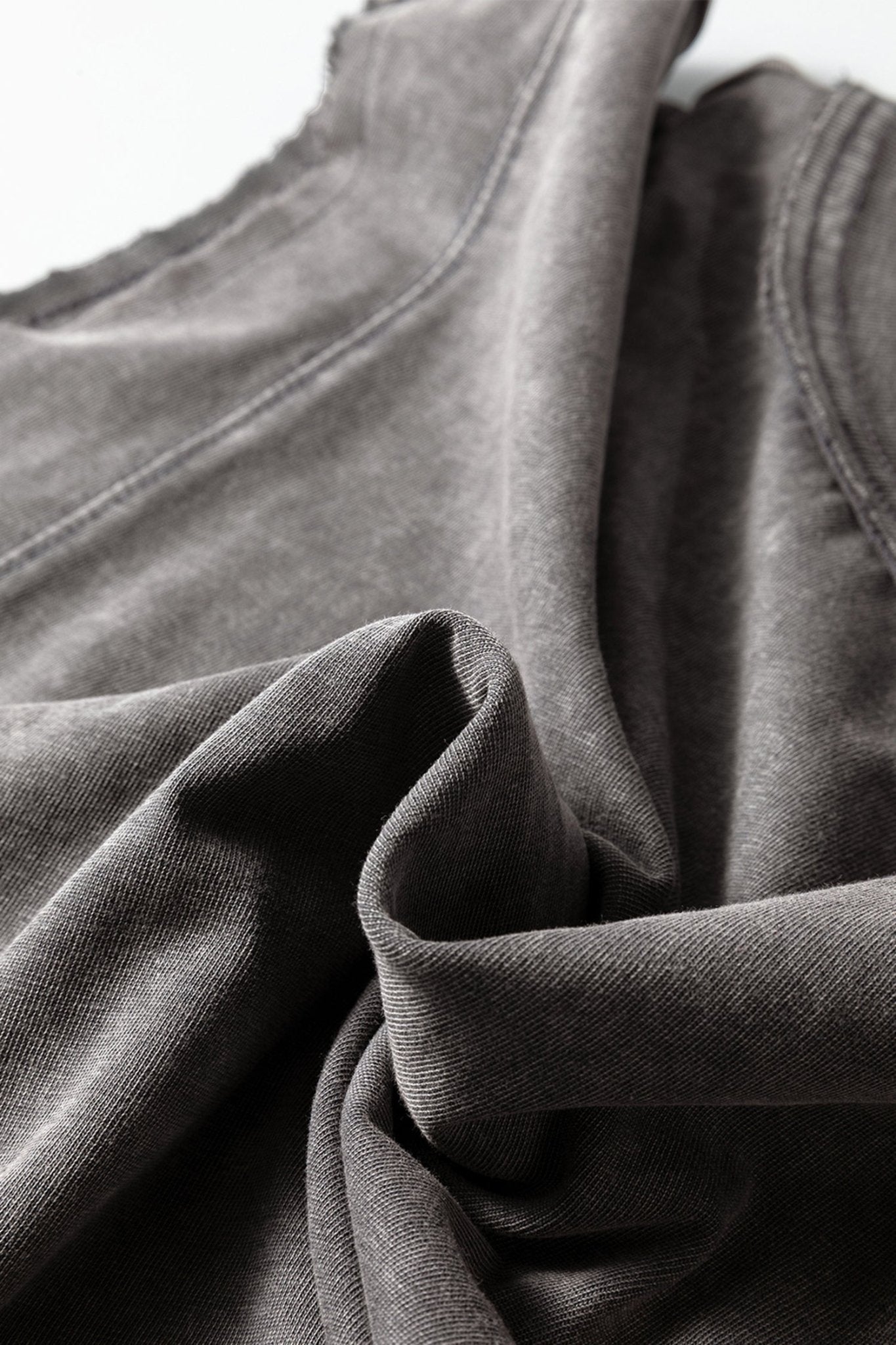 Solid Mineral Wash Boxy Tank Top - Rooted & Reckless Co.