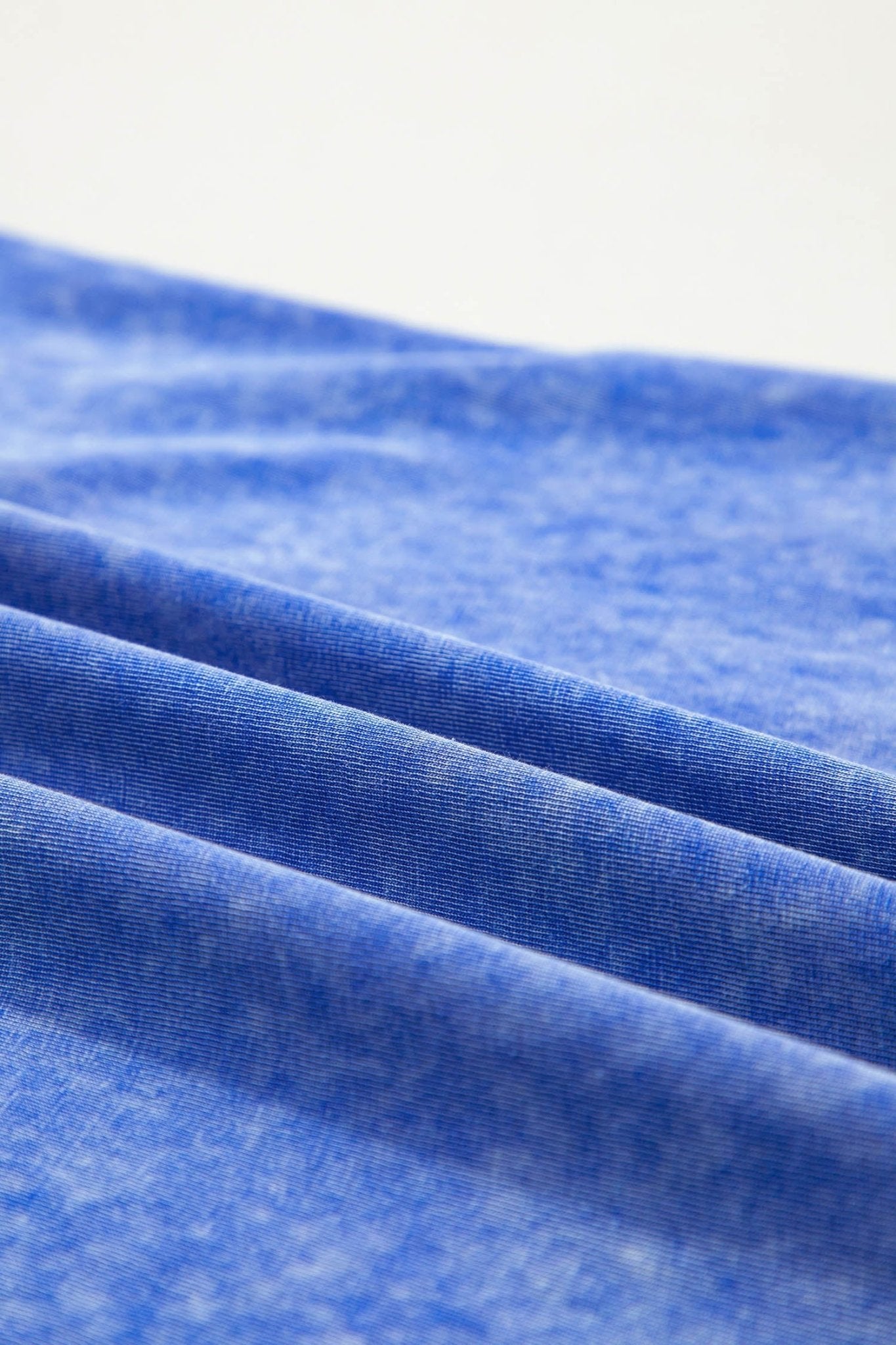 Solid Mineral Wash Raw Seam Lace Sleeve Tee - Rooted & Reckless Co.
