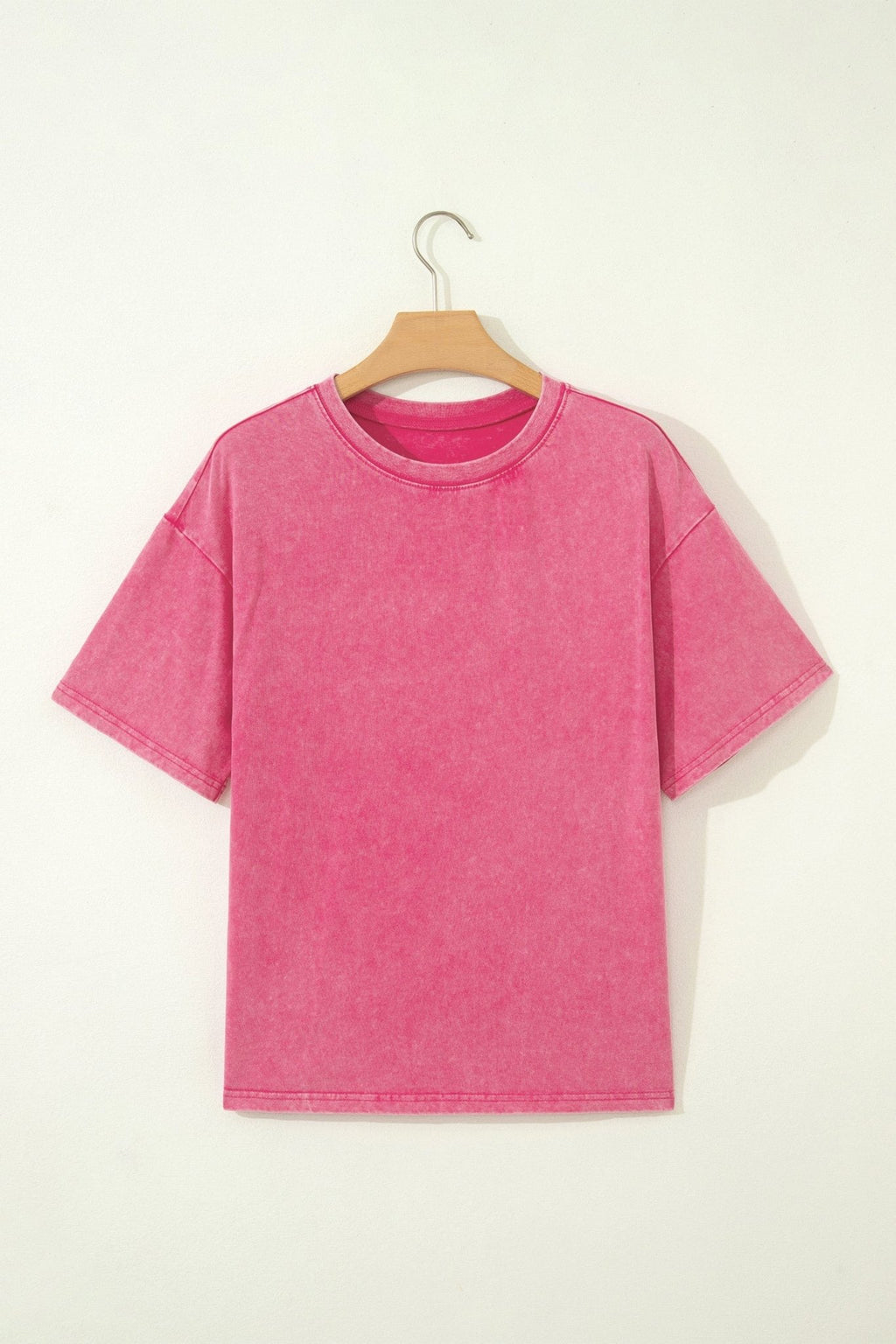 Solid Mineral Wash Short Sleeve Oversized Tee - Rooted & Reckless Co.