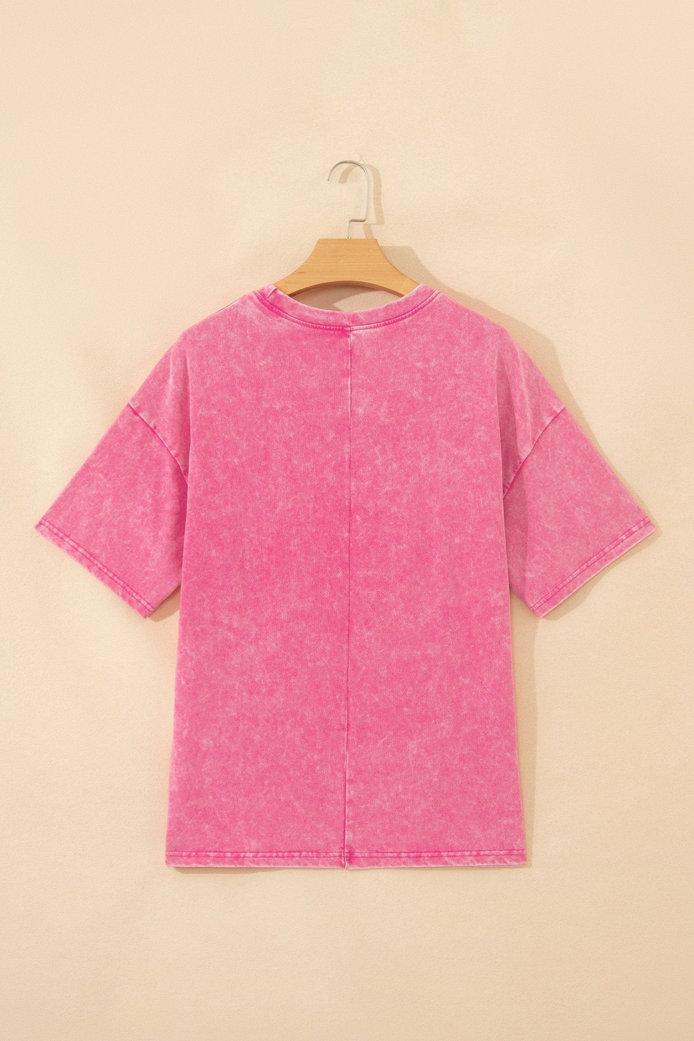 Solid Mineral Wash Short Sleeve Oversized Tee - Rooted & Reckless Co.