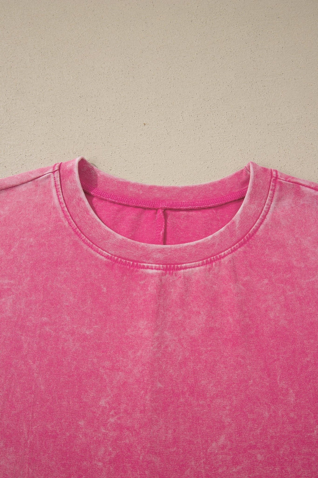 Solid Mineral Wash Short Sleeve Oversized Tee - Rooted & Reckless Co.