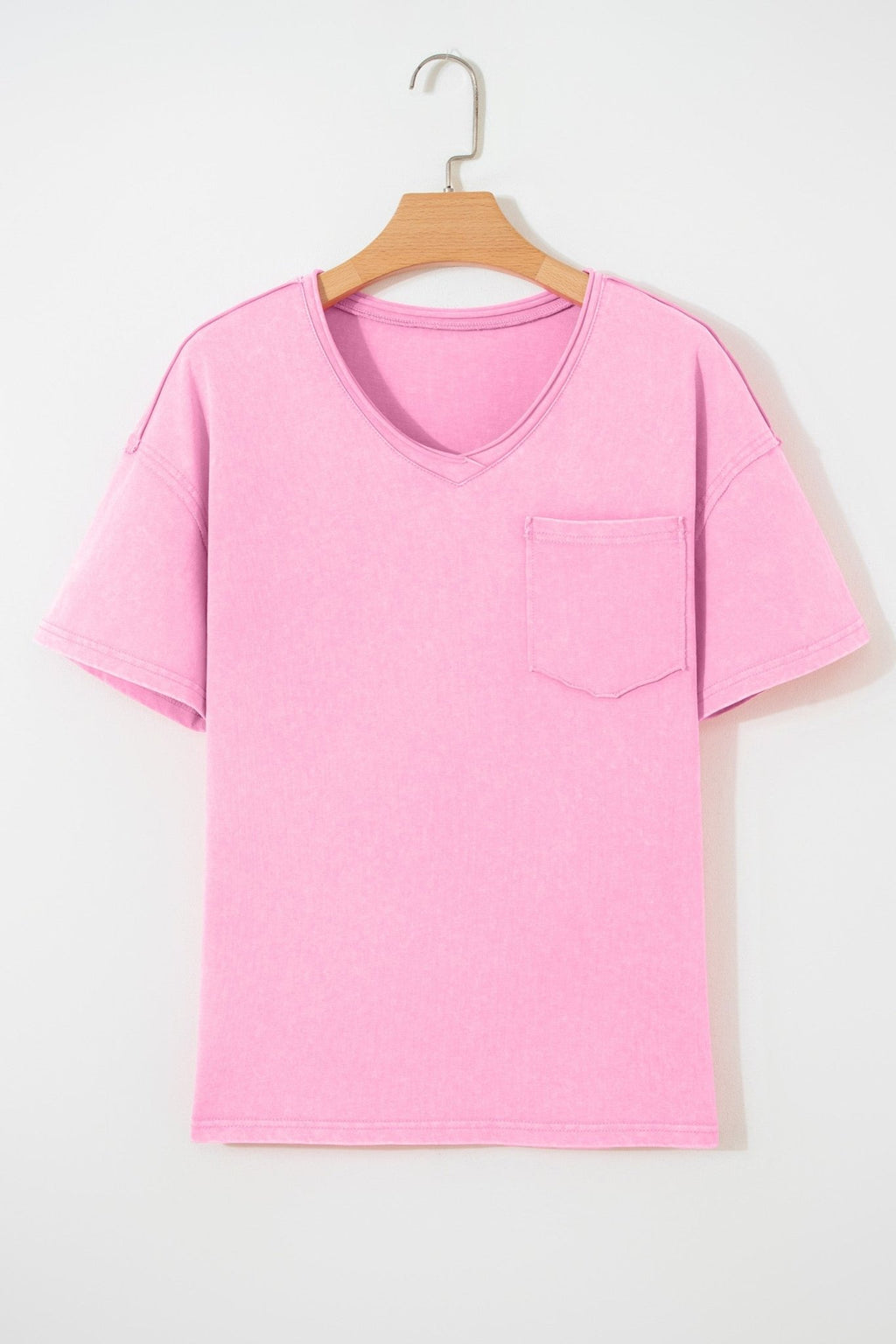 Solid Mineral Wash Short Sleeve T-Shirt - Rooted & Reckless Co.