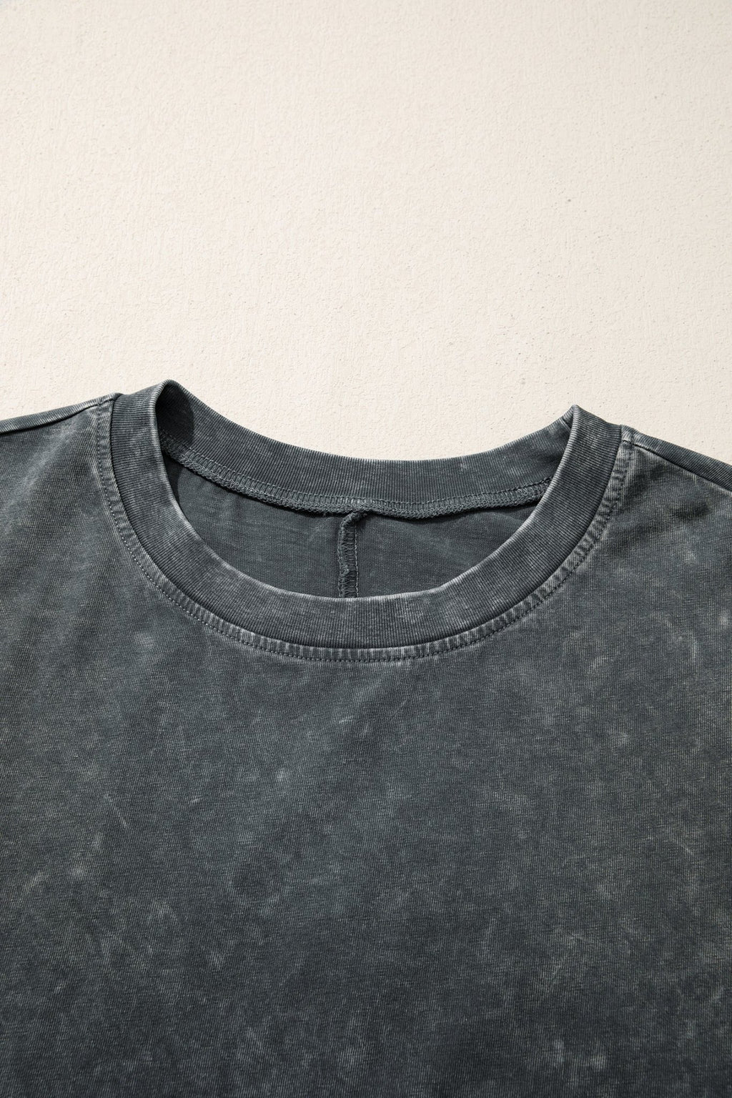 Solid Mineral Washed Short Sleeve Oversize Tee - Rooted & Reckless Co.