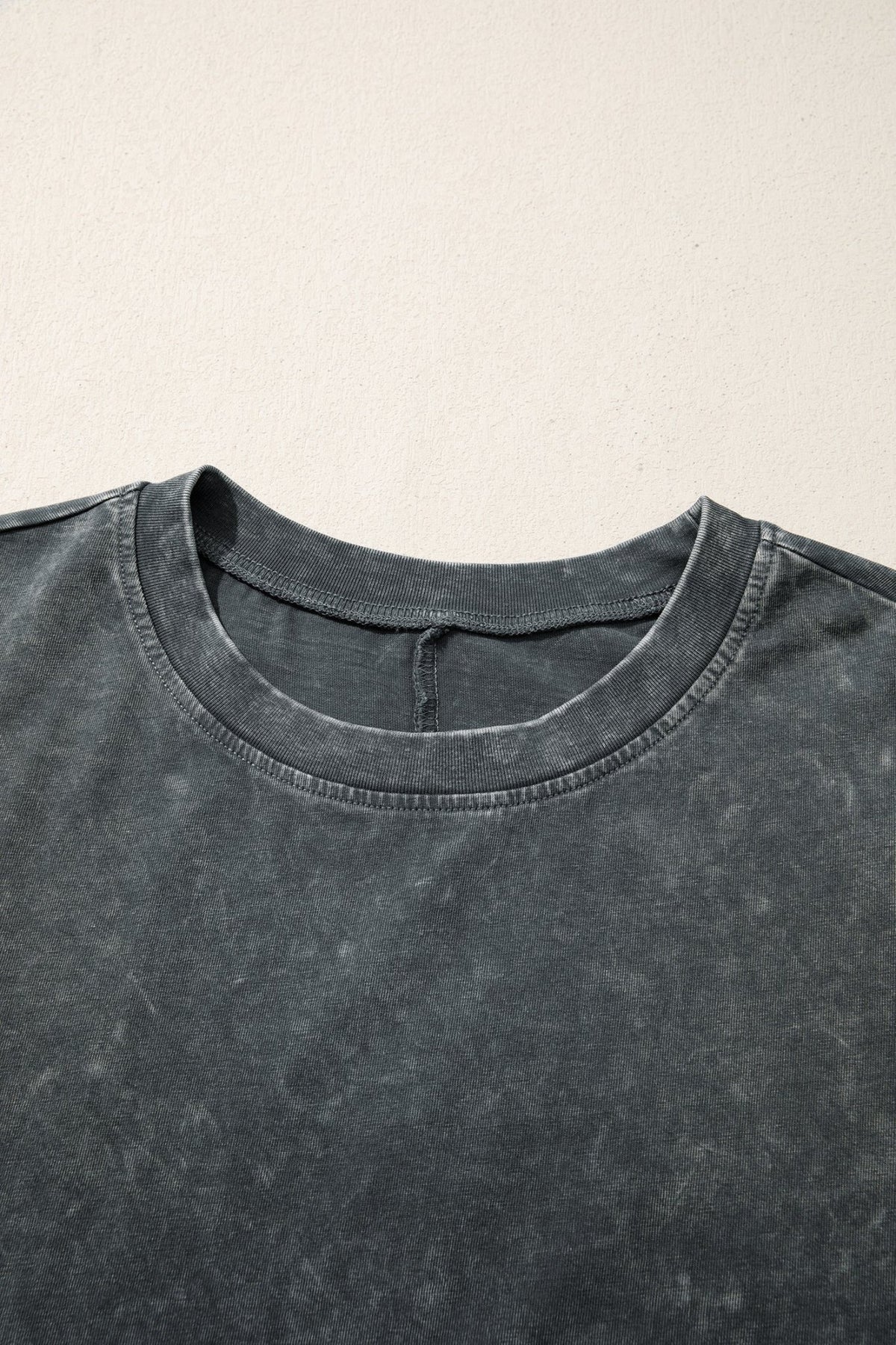 Solid Mineral Washed Short Sleeve Oversize Tee - Rooted & Reckless Co.