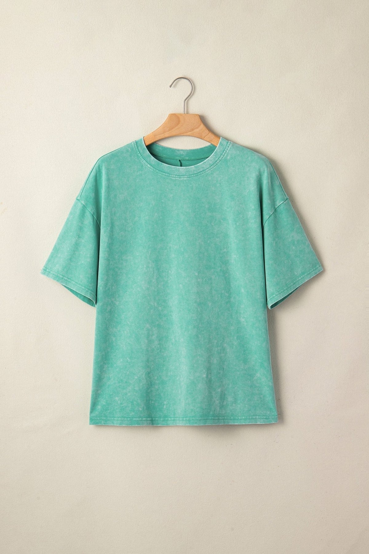 Solid Mineral Washed Short Sleeve Oversize Tee - Rooted & Reckless Co.