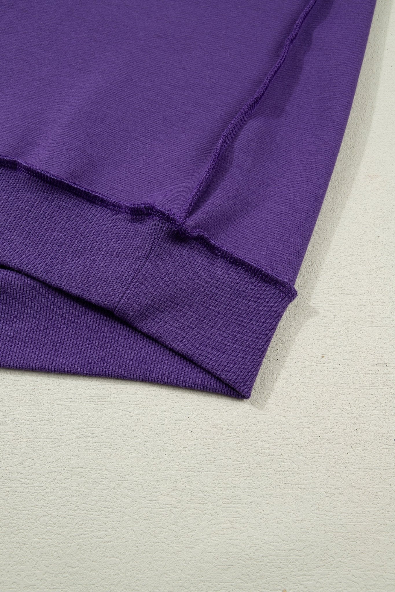 Solid Mock Neck Drop Shoulder Oversize Sweatshirt - Rooted & Reckless Co.