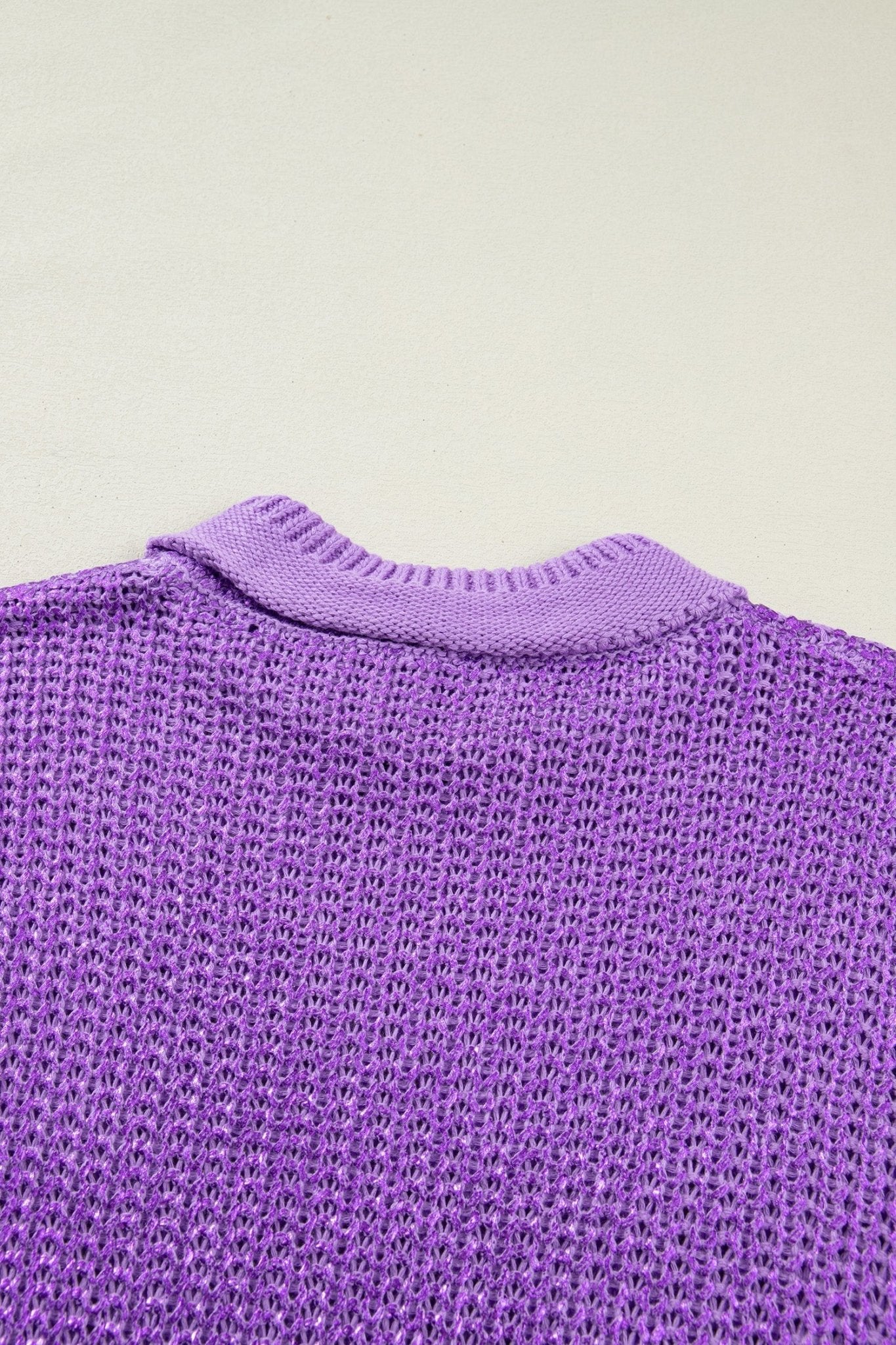 Solid Mock Neck Short Sleeve Knit Sweater - Rooted & Reckless Co.