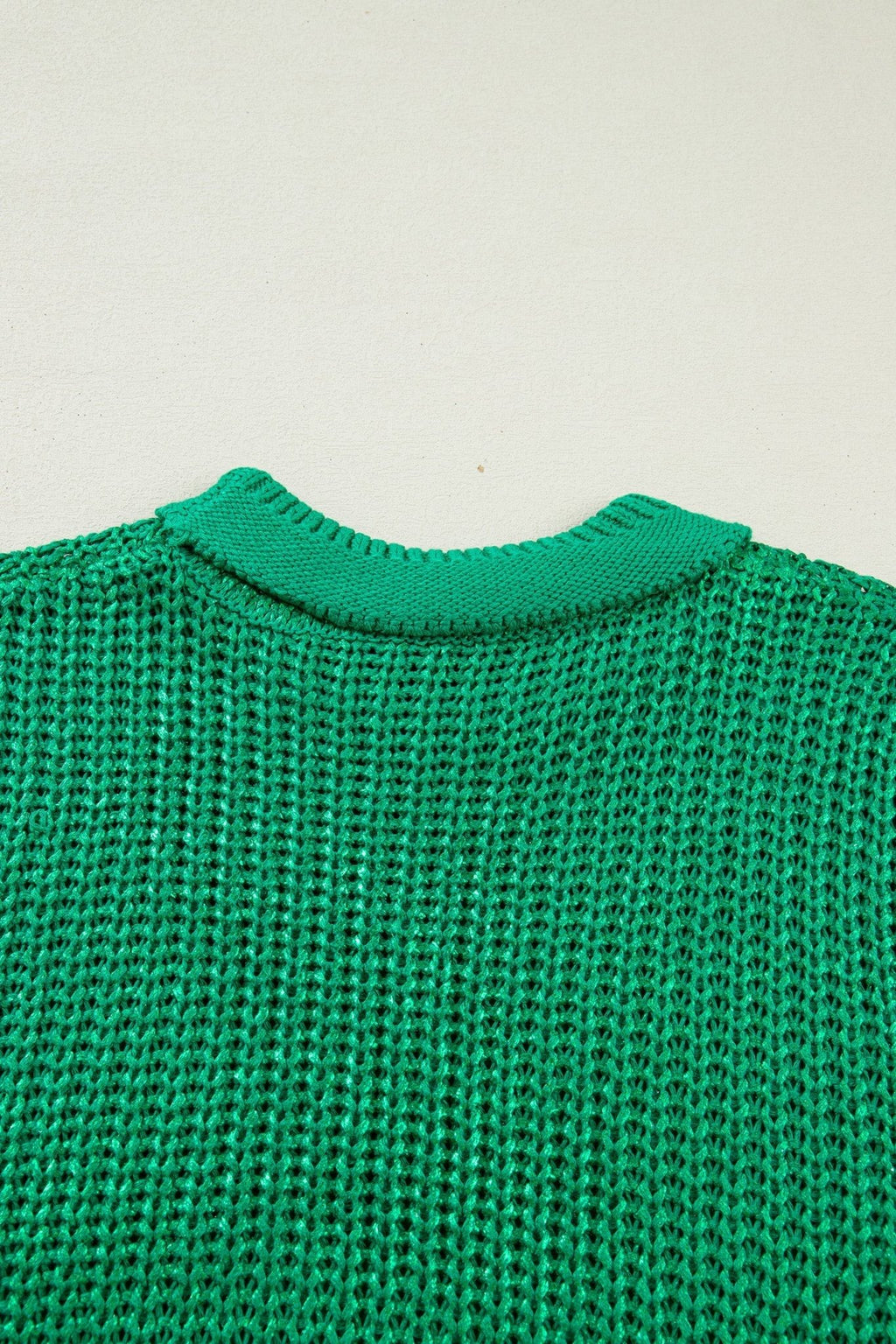 Solid Mock Neck Short Sleeve Knit Sweater - Rooted & Reckless Co.