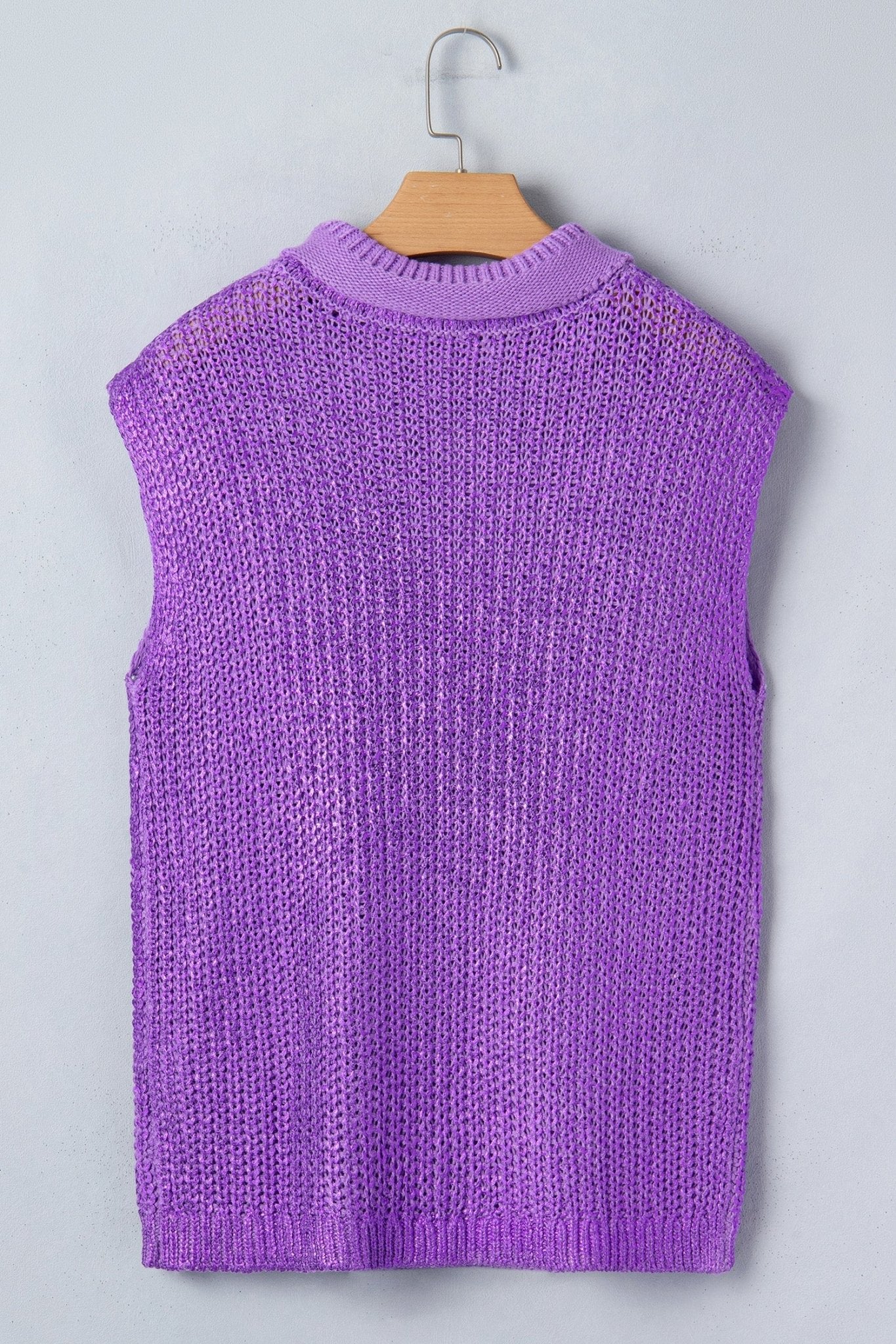 Solid Mock Neck Short Sleeve Knit Sweater - Rooted & Reckless Co.