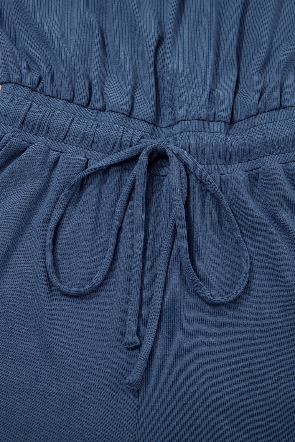Solid Open Back Cap Sleeve Knit Romper - Rooted & Reckless Co.
