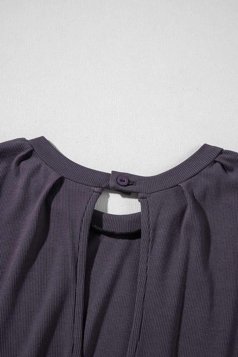 Solid Open Back Cap Sleeve Knit Romper - Rooted & Reckless Co.